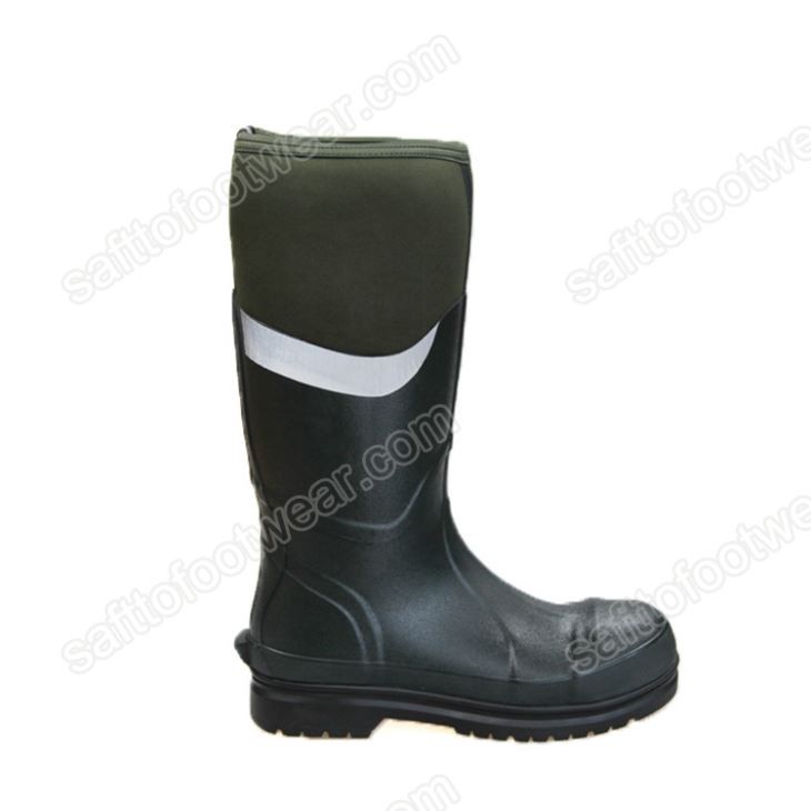 Puncture Resistant Rubber Safety Boots