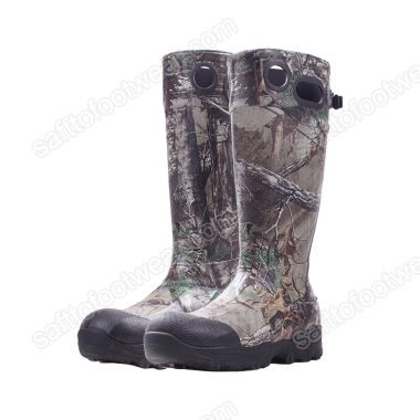 Kamuflažni gumijasti lovski škornji